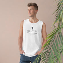 Load image into Gallery viewer, BTL - Apparel Signature Tank Top White &amp; Black
