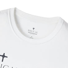 Load image into Gallery viewer, Exodus 14:14  T-Shirt White, Grey &amp; Sand
