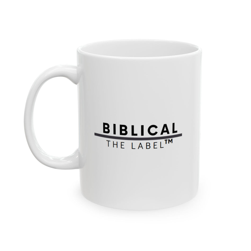 Biblical The Label - Philippians 4:13 Mug